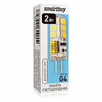 Лампа светодиодная SMARTBUY G4 2Вт 12V 4000К G4 (10/500) (SBL-G4-2-40K)