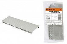 Заглушка для вырезов в шкафах 12 модулей DIN серая (RAL 7035) TDM (SQ0827-0002)