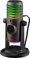 Игровой стрим микрофон REDRAGON Stellaris GM306 USB, RGB, омнидир., черный (1/20) (72359)