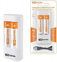 Зарядное устройство TDM 3022Н (300 mA 2 слота АА/ААА 1 кан.+2xAA2500 USB) (1/100) (SQ1702-0103)