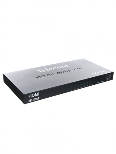 Разветвитель HDMI 1-->8 4k@30 HZ TELECOM <TTS7010> (1/20) Разветвитель HDMI 1-->8 4k@30 HZ TELECOM <TTS7010> (1/20)