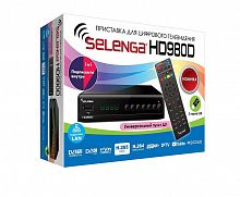 Цифровая приставка DVB-T2 SELENGA HD980D (1/20) (4073)