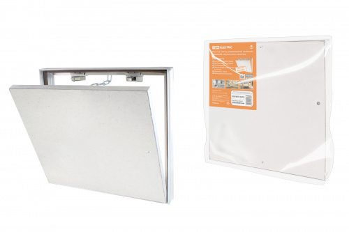 Люк под плитку, алюминиевый, съемный, нажимной, ограничитель-цепочка, 500х400, TDM (1/1) (SQ1807-0610) Люк под плитку, алюминиевый, съемный, нажимной, ограничитель-цепочка, 500х400, TDM (1/1) (SQ1807-0610)