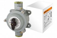 Пакетный выключатель ПВ2-40 2П 40А 220В, силуминовый корпус, IP56 TDM (SQ0723-0066)