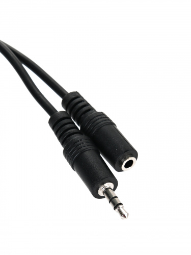 Кабель удлинительный VCOM 3.5 Jack (M) - 3.5 Jack (F), стерео, аудио, 1.8 м. (1/175) (VAV7179-1.8M)