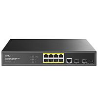 Коммутатор CUDY GS2008PS2 управляемый  120Вт PoE уровня 2 с 8 портами (1/10) (80003060)