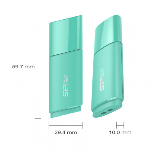 Флеш-накопитель USB  32GB  Silicon Power  Ultima U06  розовый (SP032GBUF2U06V1P) фото 8
