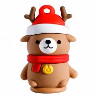 Флеш-накопитель USB  32GB  Smart Buy Wild series  Медведь касабланка (SB32GBCaribouW)