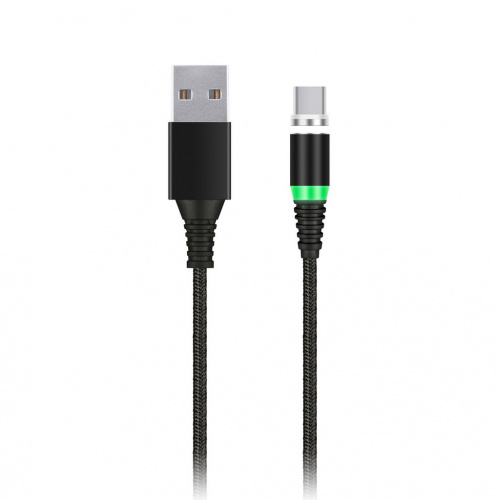 Кабель SMART BUY USB - Type C, черный, 1.0 м, 2 А, магнитный наконечник (iK-3110mt-2) Кабель SMART BUY USB - Type C, черный, 1.0 м, 2 А, магнитный наконечник (iK-3110mt-2)