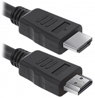 Кабель соединительный DEFENDER HDMI-08 HDMI (папа-папа) версия 2.0, длина 1.5 м, черный (1/80/160) (87335)