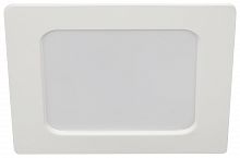 Светильник светодиодный ЭРА встраиваемый DOWNLIGHT 18-12-4K квадратный 12Вт 4000К (1/60) (Б0057443)
