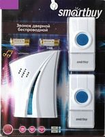 Звонок SMARTBUY дверной беспроводной с цифр. код., IP44, две кнопки один динамик (SBE-12-DP4-32) (1/60)