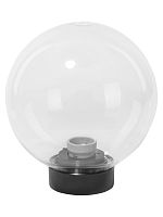 Светильник TDM НТУ 03- 60-201 шар d=200 мм IP54 (прозрачный ПММА, основание плоское ПК, Е27) (1/8) (SQ0330-0626)