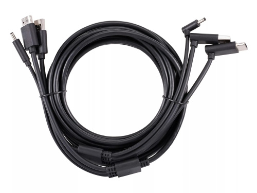 Кабель VR 3в1 (HDMI + USB +DC3.5) для HTC VIVE, HDMI 4K@30Hz 5 м, VCOM <CU415-5M> (1/40) (CU415-5.0) фото 9 Кабель VR 3в1 (HDMI + USB +DC3.5) для HTC VIVE, HDMI 4K@30Hz 5 м, VCOM <CU415-5M> (1/40) (CU415-5.0) фото 9