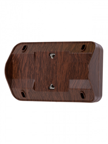 Розетка TDM угловая двойная 2П+3 открытой установки с з/ш IP20 250В 16А бук "Ладога" (6/72) (SQ1801-0343) фото 3