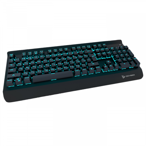 Клавиатура проводная игровая QCyber Zadiak, механическая, металлический корпус, usb, черная  (QC-03-007DV01) фото 5