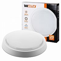 Светильник светодиодный WOLTA DBO01-20-6.5K круг 20Вт 6500K IP20 1600 Лм 250x250x51 мм (1/20)