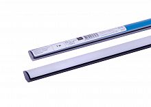 Алюминиевый профиль TDM угловой черный 1616 (1 м), матовый рассеиватель, 2 заглушки, 2 крепежа (1/10) (SQ0331-0494)