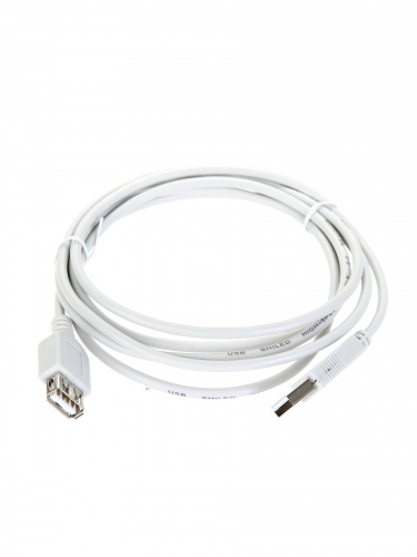 Кабель удлинительный TELECOM USB2.0 <AM->AF>, серый, 1.8 м. (1/150) (TC6936-1.8MO-GY) фото 2