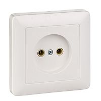 Розетка 1-м С/У ХИТ 10А IP20 250В без заземл. без защ. шторок бел. Systeme Electric RS10-132-B (1/114)