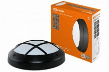 Светильник TDM ФБУ 05-2х20-014 "Бриз 2" черный с решеткой IP64 (SQ0328-0312)