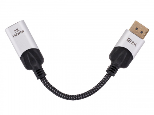 Адаптер DisplayPort(M) ---> HDMI(F) 0.15m 8K@60Hz VCOM <CG6218M-0.15> (1/150) фото 6