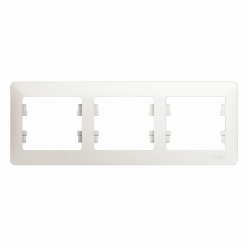 Рамка 3-м GLOSSA горизонт. перламутр Systeme Electric GSL000603 (1/5/20) Рамка 3-м GLOSSA горизонт. перламутр Systeme Electric GSL000603 (1/5/20)