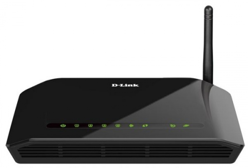 Роутер D-LINK ADSL2 Annex B Wireless N150 Router with Ethernet WAN support.1 RJ-11 DSL port, 4 10/100Base-TX LAN ports (1/20) (DSL-2640U/RB/U2B)