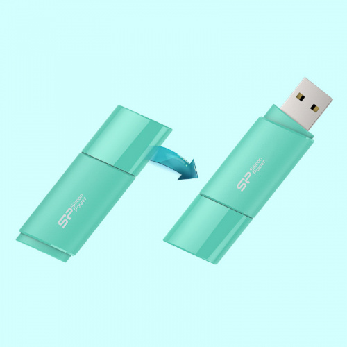Флеш-накопитель USB 16GB Silicon Power Ultima U06 морская волна (SP016GBUF2U06V1B) фото 10 Флеш-накопитель USB 16GB Silicon Power Ultima U06 морская волна (SP016GBUF2U06V1B) фото 10