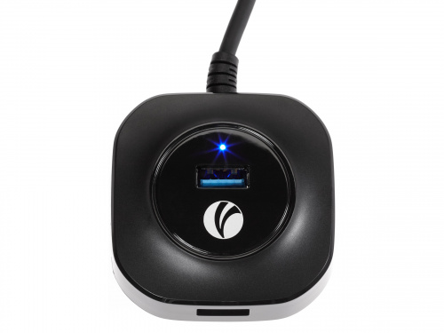 Переходник USB 3.0--> 4*USB 3.0 +microUSB 1m VCOM (DH307-1M)(1/100)