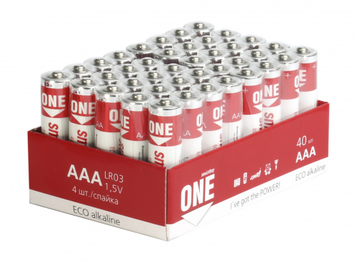 Элемент питания SMARTBUY ONE  LR03 bulk 40   (40/960) (SOBA-3A40S-Eco)