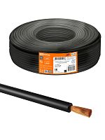 Провод TDM ПуГВнг(А)-LS 1х16,0 ГОСТ (100м), черный (1/100/100) (SQ0124-0806)