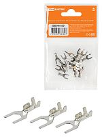 Наконечник вилочный НВ 1,5-4 вилка 1-1,5 мм² (20шт) TDM (20/720) (SQ0546-0201)