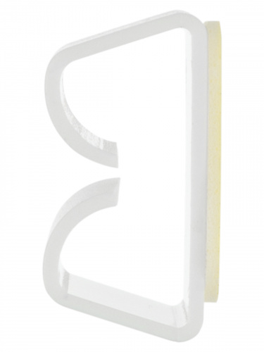 Клипса для кабеля самоклеящаяся тип B 17х20 мм (100шт) TDM (1/20) (SQ0516-0401) фото 4 Клипса для кабеля самоклеящаяся тип B 17х20 мм (100шт) TDM (1/20) (SQ0516-0401) фото 4