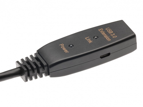 Кабель-адаптер USB3.0-repeater, удлинительный активный <Am-->Af> 15м Aopen/qust<ACU827A-15M> (1/10) фото 2
