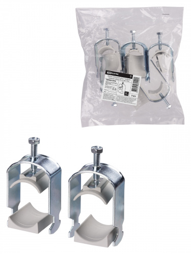 Зажим кабельный для С-профиля, диаметр кабеля 42-50 мм TDM (5/100) (SQ0804-0046)