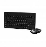 Комплект беспроводной Клавиатура + Мышь Smartbuy 220349 AG, чёрный (1/20) (SBC-220349AG-K)