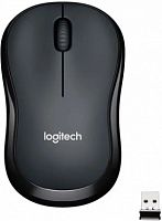 Беспроводная мышь LOGITECH M220 Silent (1000dpi) USB (2but), темно-серый (910-004895) (1/10)