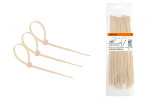 Хомут нейлоновый 3.6х200мм (сосна) (25 штук) серия "ЭКО" TDM (1/40/400) (SQ0515-0372) Хомут нейлоновый 3.6х200мм (сосна) (25 штук) серия "ЭКО" TDM (1/40/400) (SQ0515-0372)