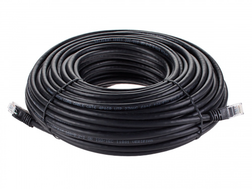 Патч-корд литой iOpen UTP кат. 6 (7/0.20) черный, 30m <ANP612B-30M> (ANP612B-BK-30M) фото 4 Патч-корд литой iOpen UTP кат. 6 (7/0.20) черный, 30m <ANP612B-30M> (ANP612B-BK-30M) фото 4