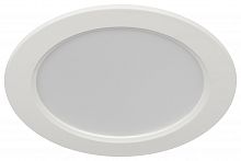 Светильник светодиодный ЭРА встраиваемый DOWNLIGHT 17-12-3K круглый 12Вт 3000К (1/60) (Б0057438)