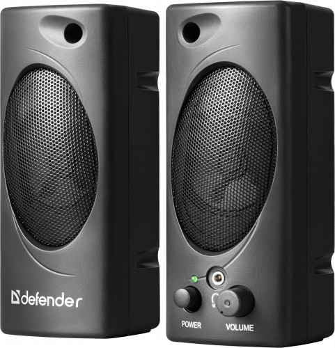 Активная система DEFENDER DEFENDER 2.0 SPK 50 черный, 6 Вт, питание от USB (1/30) (65150) фото 2