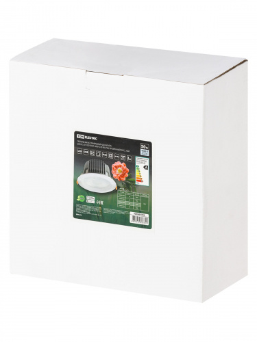 Светильник светодиодный TDM " Даунлайт" встраиваемый DCL-01-050 50 Вт, 4000 К, 80 Ra, IP20, прозрачный расс., (1/8) (SQ0369-0408) фото 3 Светильник светодиодный TDM " Даунлайт" встраиваемый DCL-01-050 50 Вт, 4000 К, 80 Ra, IP20, прозрачный расс., (1/8) (SQ0369-0408) фото 3