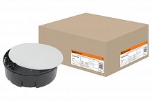 Монтажная коробка У192 СП D102х30мм, крышка, TDM (1/120) (SQ1402-0192)