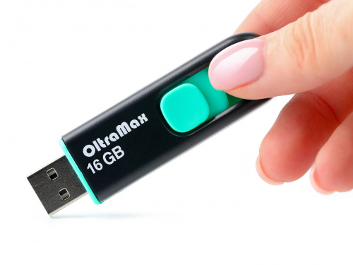 Флеш-накопитель USB 16GB OltraMax 250 бирюзовый (OM-16GB-250-Turquoise) фото 2 Флеш-накопитель USB 16GB OltraMax 250 бирюзовый (OM-16GB-250-Turquoise) фото 2