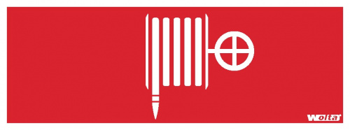 Самоклеящаяся информационная этикетка WOLTA "ПОЖАРНЫЙ КРАН" 322х120мм (F02) Самоклеящаяся информационная этикетка WOLTA "ПОЖАРНЫЙ КРАН" 322х120мм (F02)