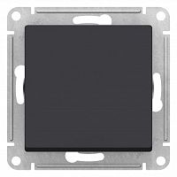 Механизм переключателя проходного 1-кл. С/У ATLASDESIGN Aqua 10А IP44 (сх. 6) 10AX карбон Systeme Electric ATN441061 (1/20)