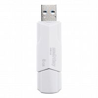 Флеш-накопитель USB 3.0  8GB  Smart Buy  Clue  белый (SB8GBCLU-W3)