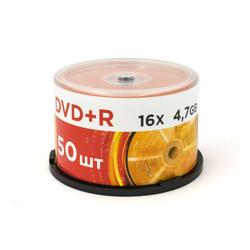 Диск MIREХ DVD+R 16Х 4,7ГБ Кейк бокс 50 (50/300) (UL130013A1B)