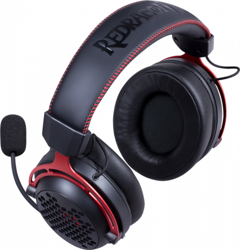 Игровая гарнитура REDRAGON Diomedes USB, звук 7.1, легкий, черные (1/10) (71126) фото 3